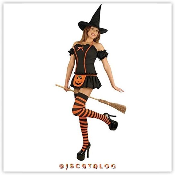Spandex Striped Halloween Cosplay ThighHighs Stockings Socks OSFM - Picture 4 of 9
